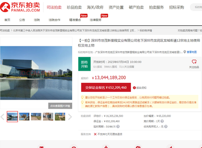 起拍價130億！深圳前海核心地塊法拍，曾規劃‘深圳最高樓’與實業投資夢